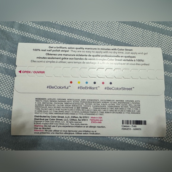 Color Street Cannes-Fetti FDG253-A00051 - Picture 2 of 3